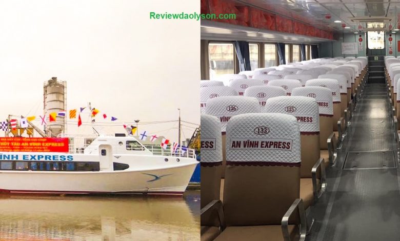 Tàu siêu tốc Lý Sơn - An Vĩnh Express